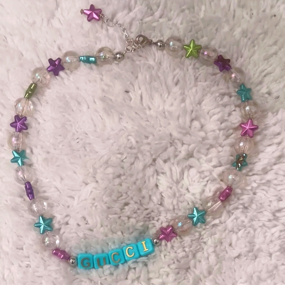 Handcrafted Beaded Choker W/ 2" Extender  By London Bridges - Picture 1 of 3